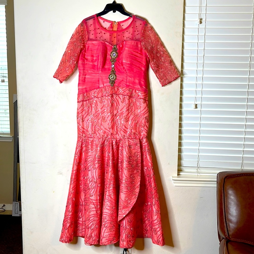 Ready to wear African Lace Dress